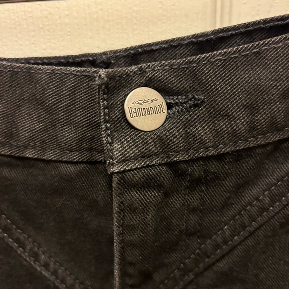 Vintage Roughrider By Circle T High Rise Ponchos on Waist Black Jeans Sz 13 - Picture 13 of 13